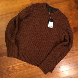 Burnt Red Rag and Bone Sweater. NWT!!